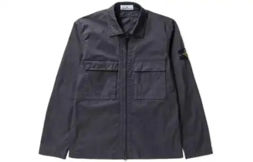STONE ISLAND Jacket Men's Charcoal Gray