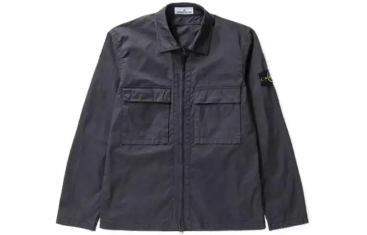 STONE ISLAND Jacket Men's Charcoal Gray