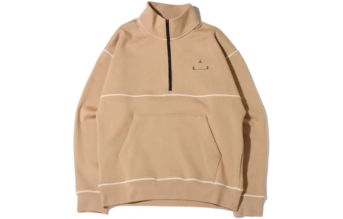 Jordan Jackets Men's Beige Stand Collar Thickened Other