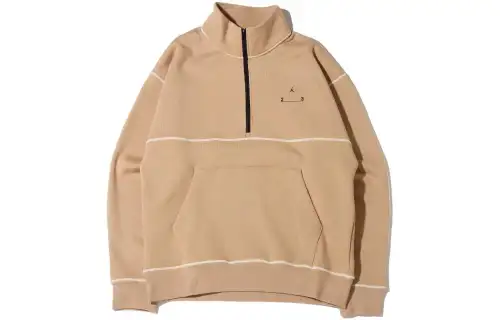 Jordan Jackets Men's Beige Stand Collar Thickened Other