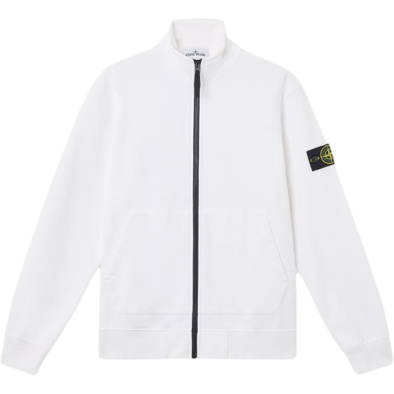 Мужское худи STONE ISLAND (белое)