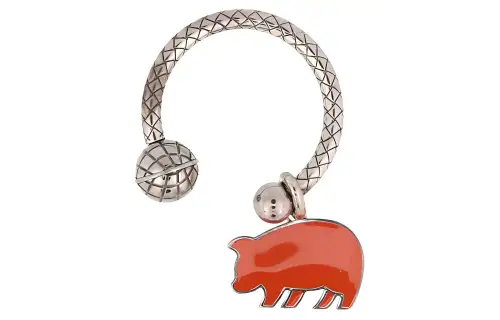Bottega Veneta Keychains Women's Silver