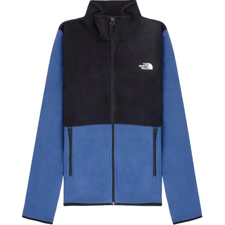 THE NORTH FACE Glacier Jacket Men's Black Blue Multicolor