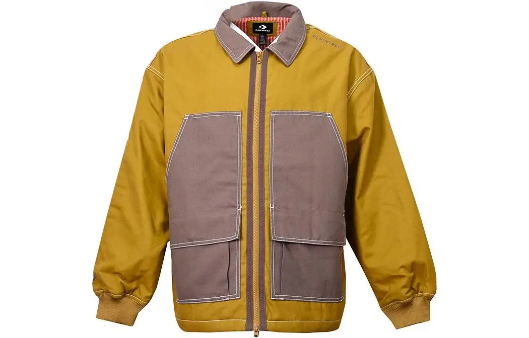 Converse Jackets Unisex Wheat Lapel Moderate