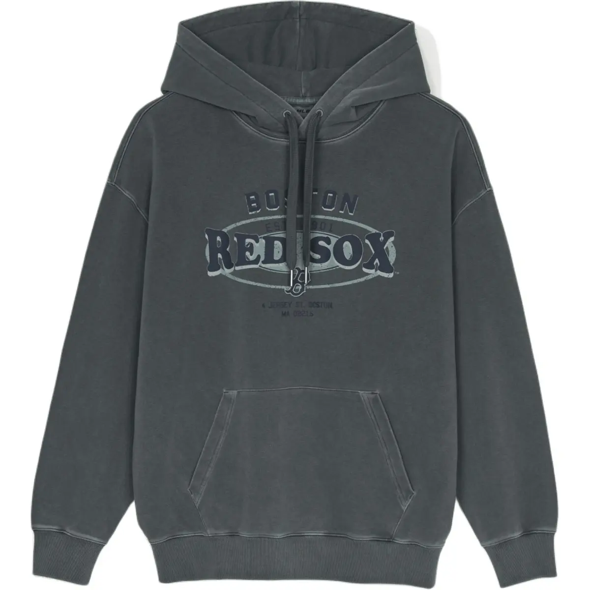 MLB Sweatshirts Unisex Green Hooded (Non-detachable) Moderate