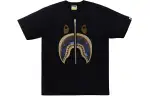 A Bathing Ape shark-print cotton T-shirt