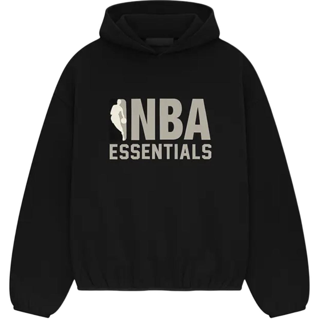 Худи Fear of God Essentials × NBA (черное)