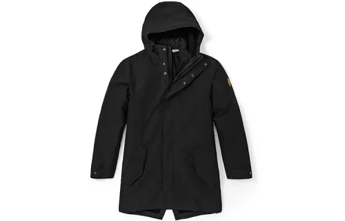 Timberland Jackets Men's Black Hooded Moderate Other