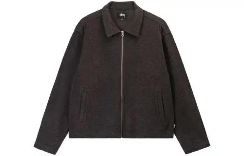 Stussy Leopard Mesh Zip Jacket