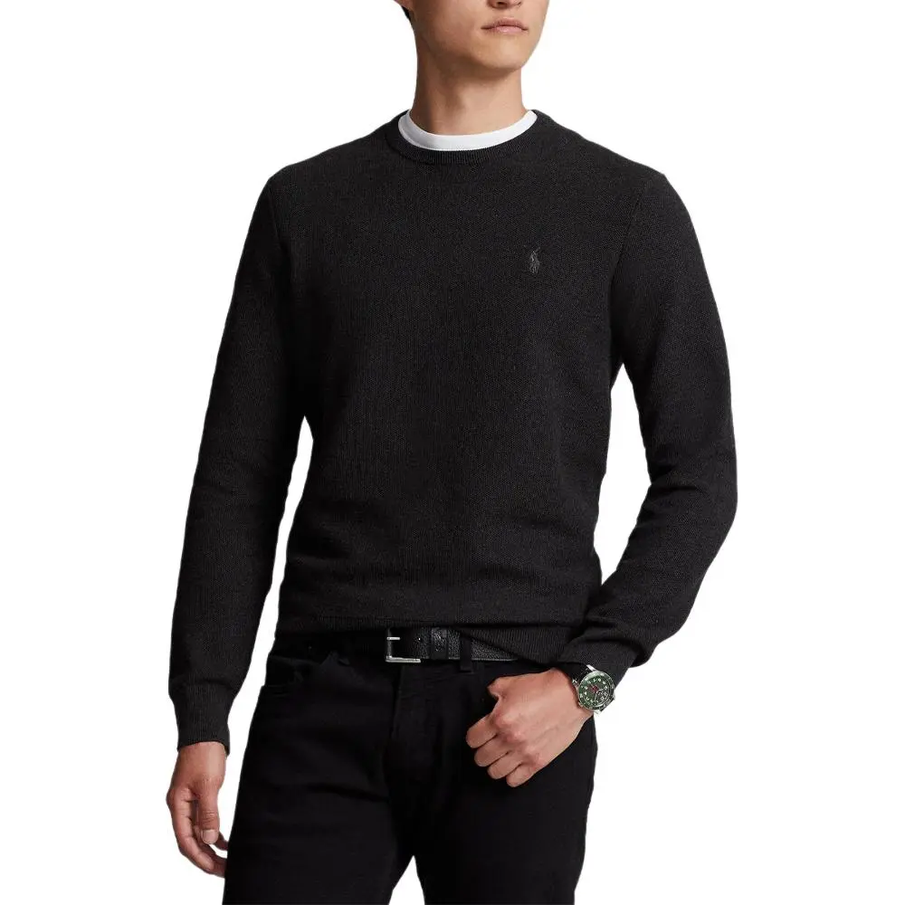 Polo Ralph Lauren FW24 Knitwear Standard Men's Charcoal Gray