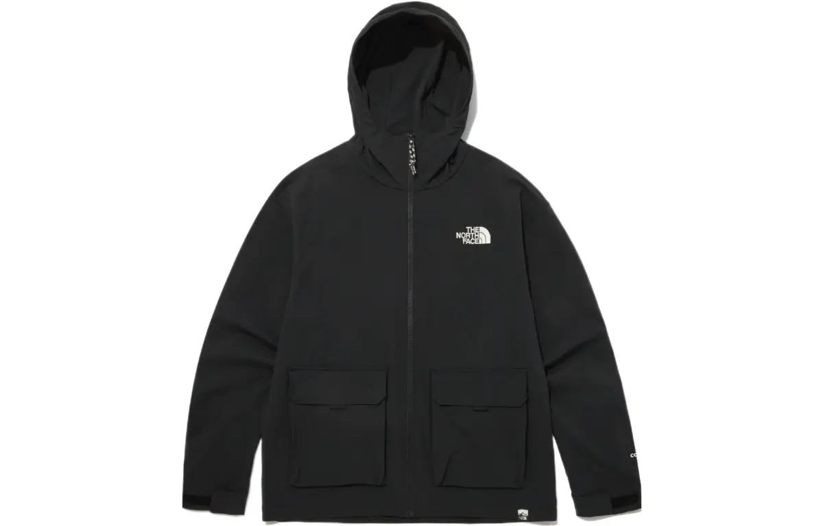 THE NORTH FACE Jackets Men's Black Hooded Moderate Other