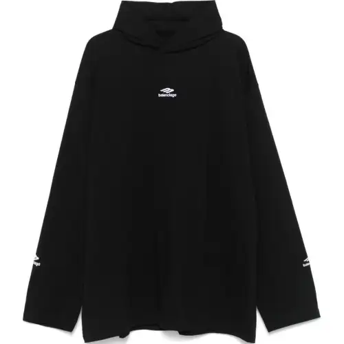 Balenciaga Logo Embroidered Ski Top