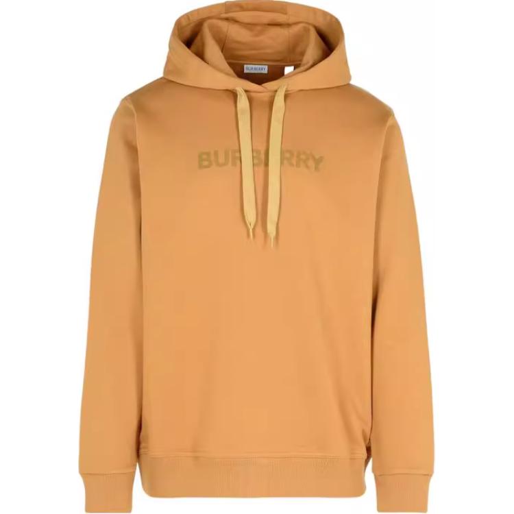 Burberry rubberised-logo hoodie