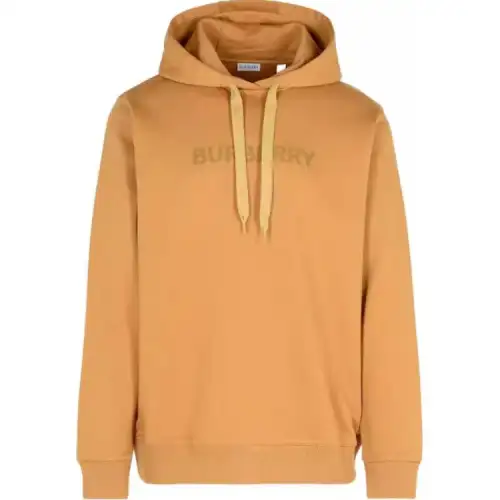 Burberry rubberised-logo hoodie