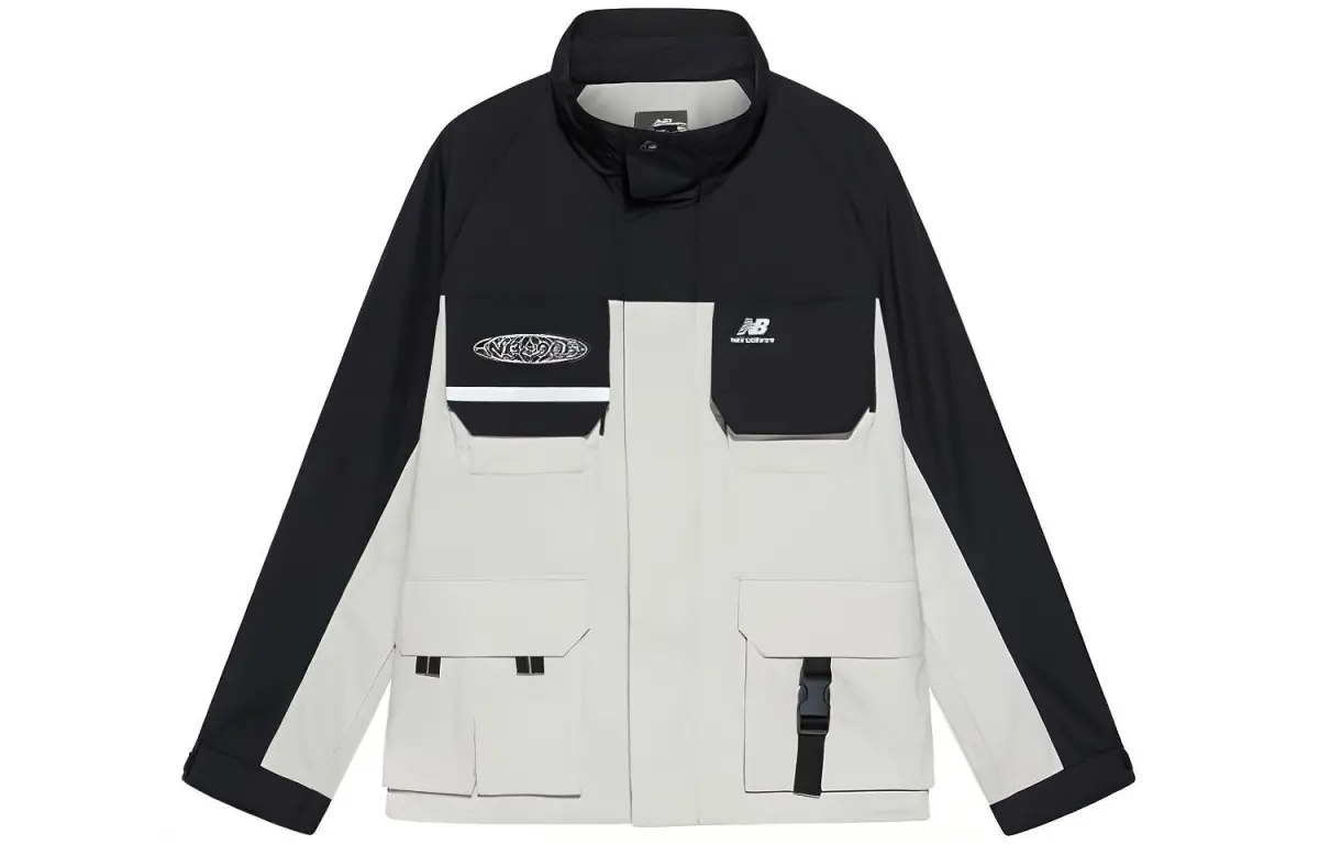 New Balance Jackets Men's Multicolor Stand Collar Moderate