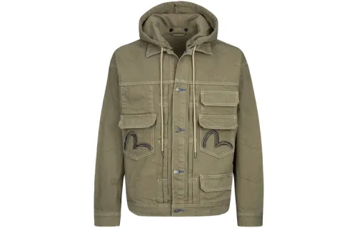 EVISU Jackets Men's Pepper Hooded Moderate Other