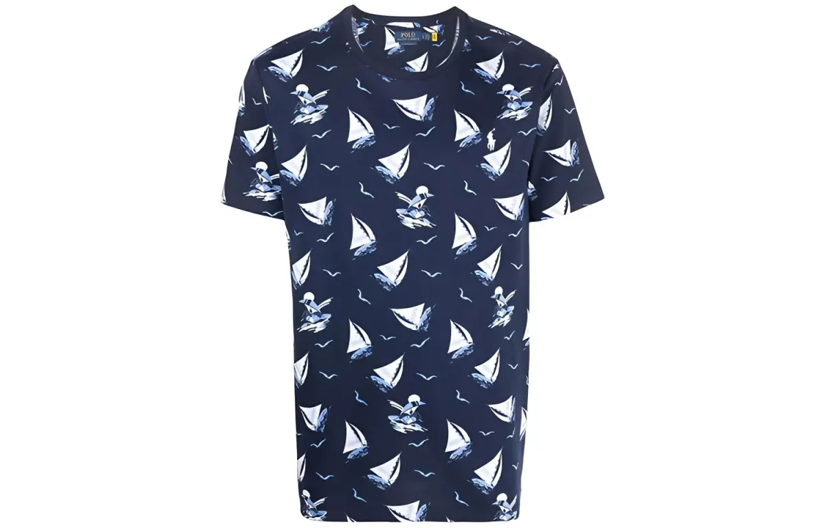 Polo Ralph Lauren Polo Bear SS22 T Shirt Men's Blue