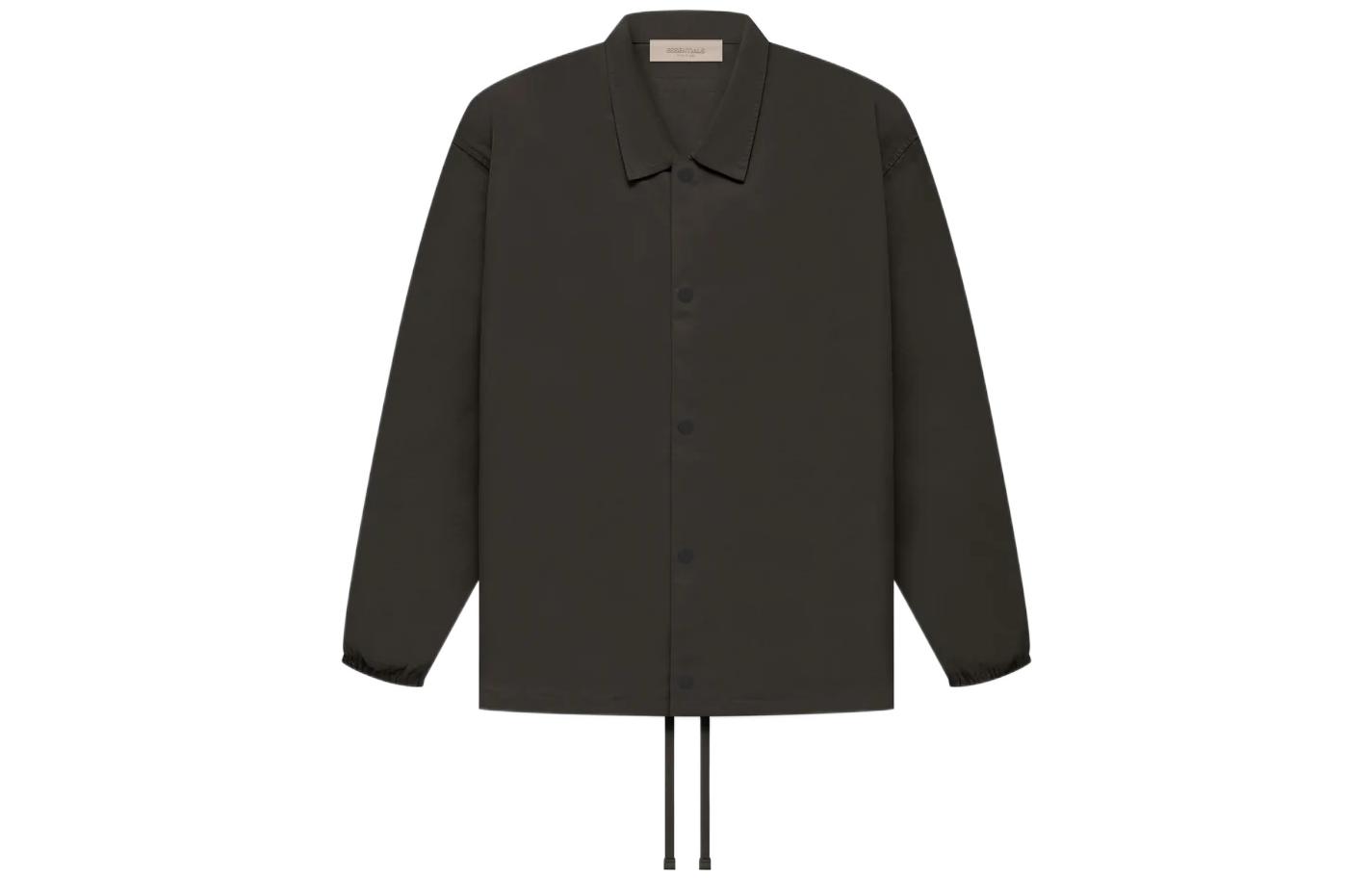 Куртка Fear of God Essentials (серо-черная)