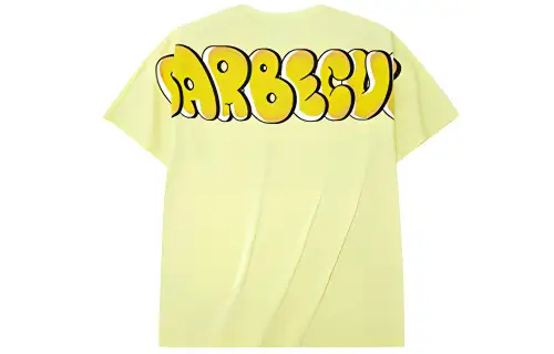 ANTA T Shirts Unisex Yellow Crew Neck Moderate