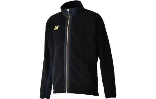 New Balance Jackets Men's Black Stand Collar Moderate Other