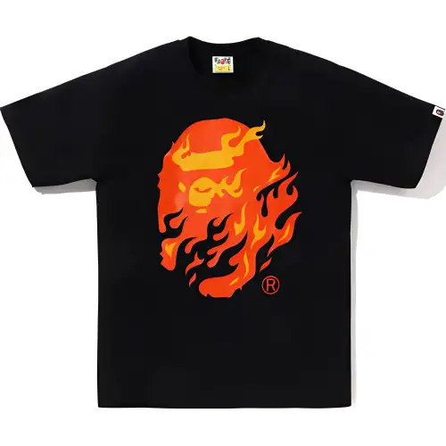 Bape Flame Ape Head Tee