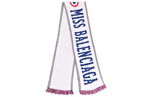 Balenciaga Wool Knit Scarves Unisex