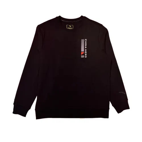 Anta Sweatshirt Men's Basic Black