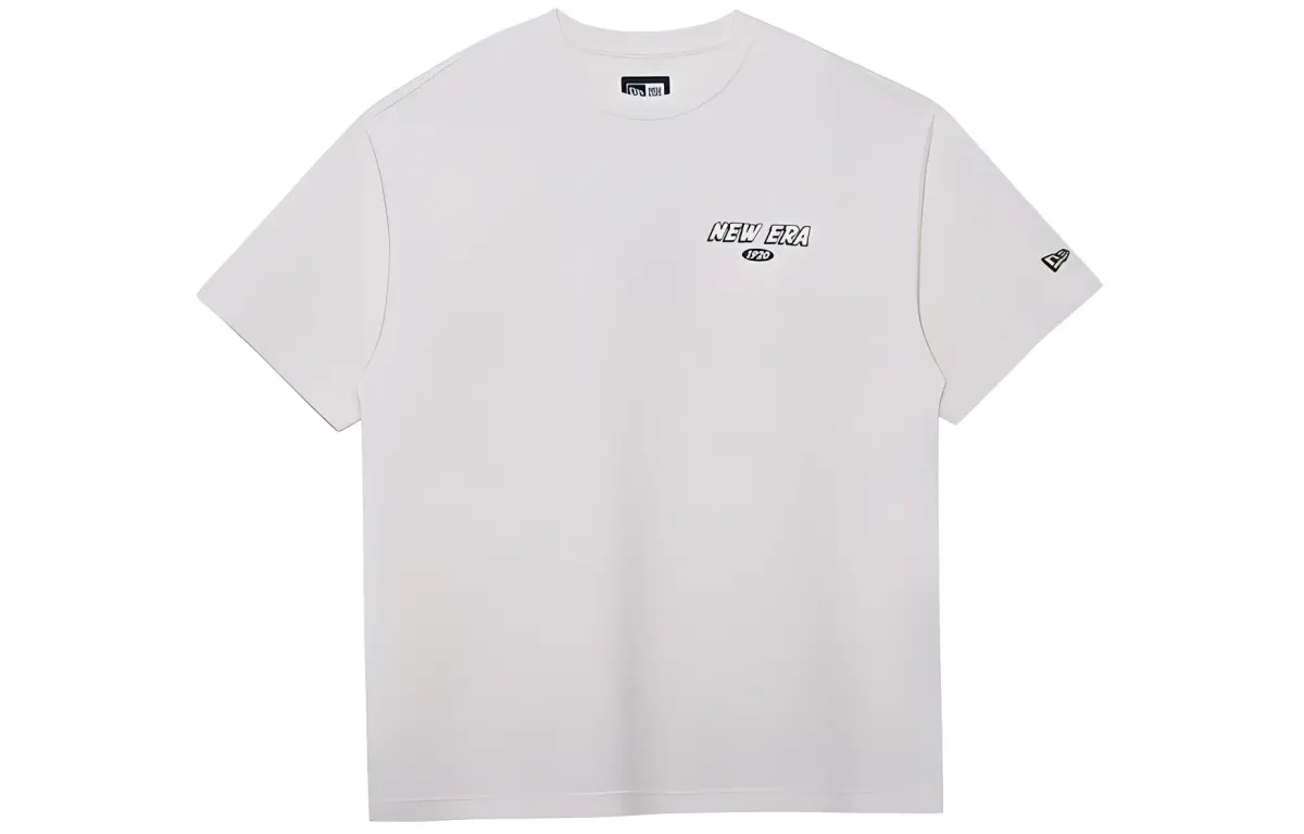 New Era SS24 T Shirt Unisex Ivory White