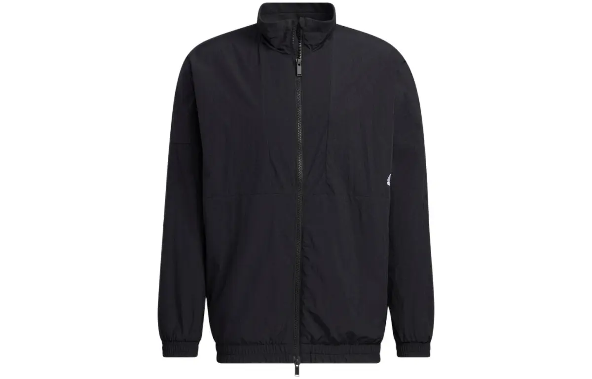 Adidas Jackets Unisex Black Stand Collar Moderate Other