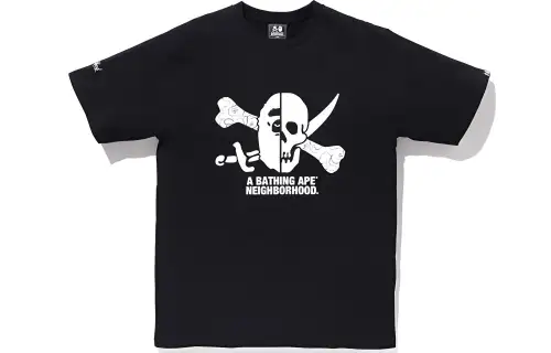 Bape X Neighborhood Ape & Skull Tee
