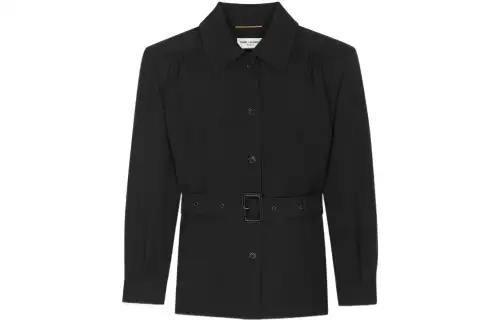 SAINT LAURENT SS22 Jackets & Coats Men's Black