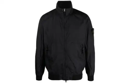 STONE ISLAND High neck Lightweight Jacket