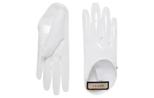 GUCCI Gloves Women's White