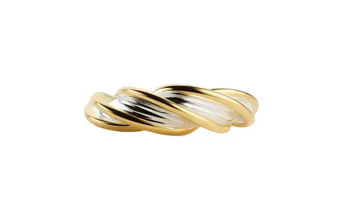 Bottega Veneta Rings Women's Gold