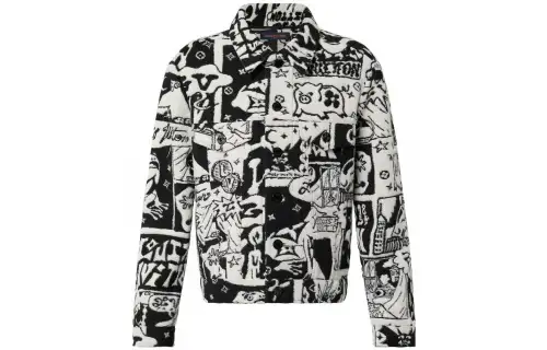 LOUIS VUITTON Lv Comics Trucker Jacket