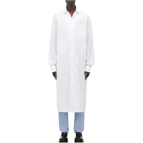 Bottega Veneta Shirts Men's White Moderate Shirt