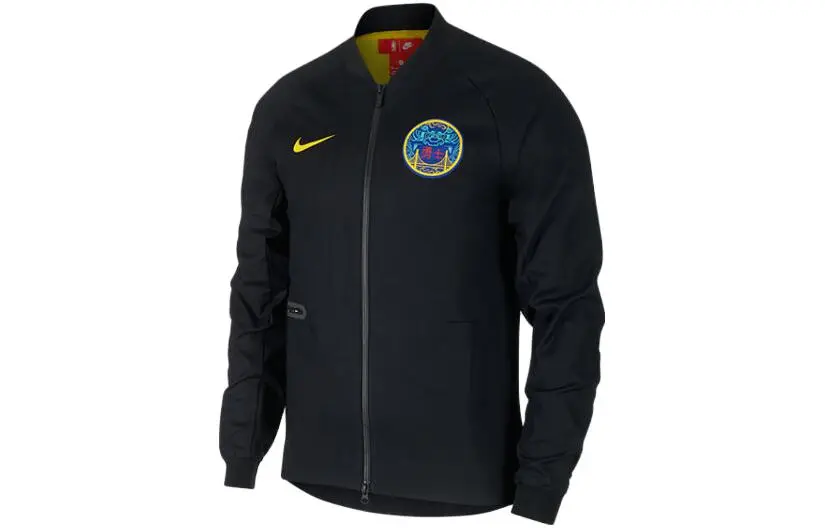 Nike Jackets Men's Black Baseball Collar Moderate Other