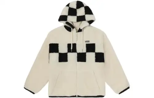 Vans Jackets Unisex Vintage White Hooded Moderate Other
