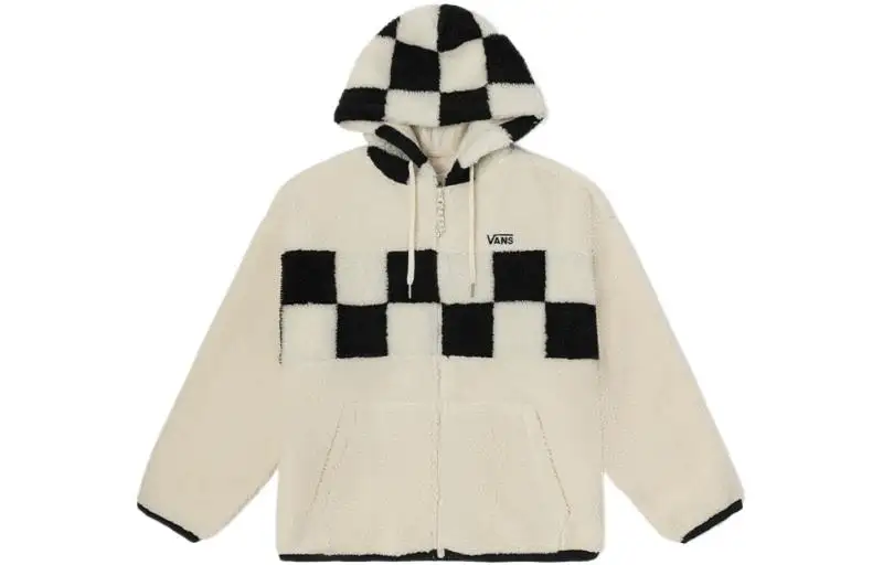 Vans Jackets Unisex Vintage White Hooded Moderate Other
