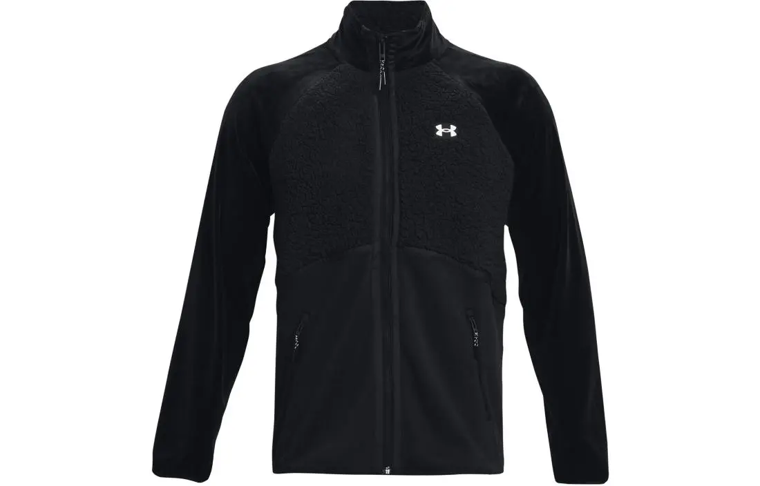 Under Armour Jackets Men's Black Stand Collar Moderate Other