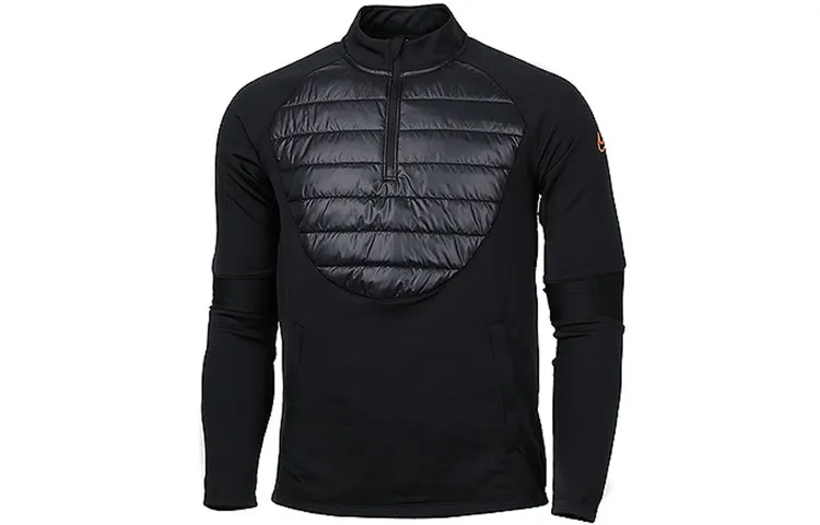 Nike Jackets Men's Black Stand Collar Moderate Other