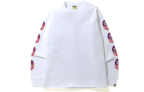 Bape Gradation Flame L/S Tee