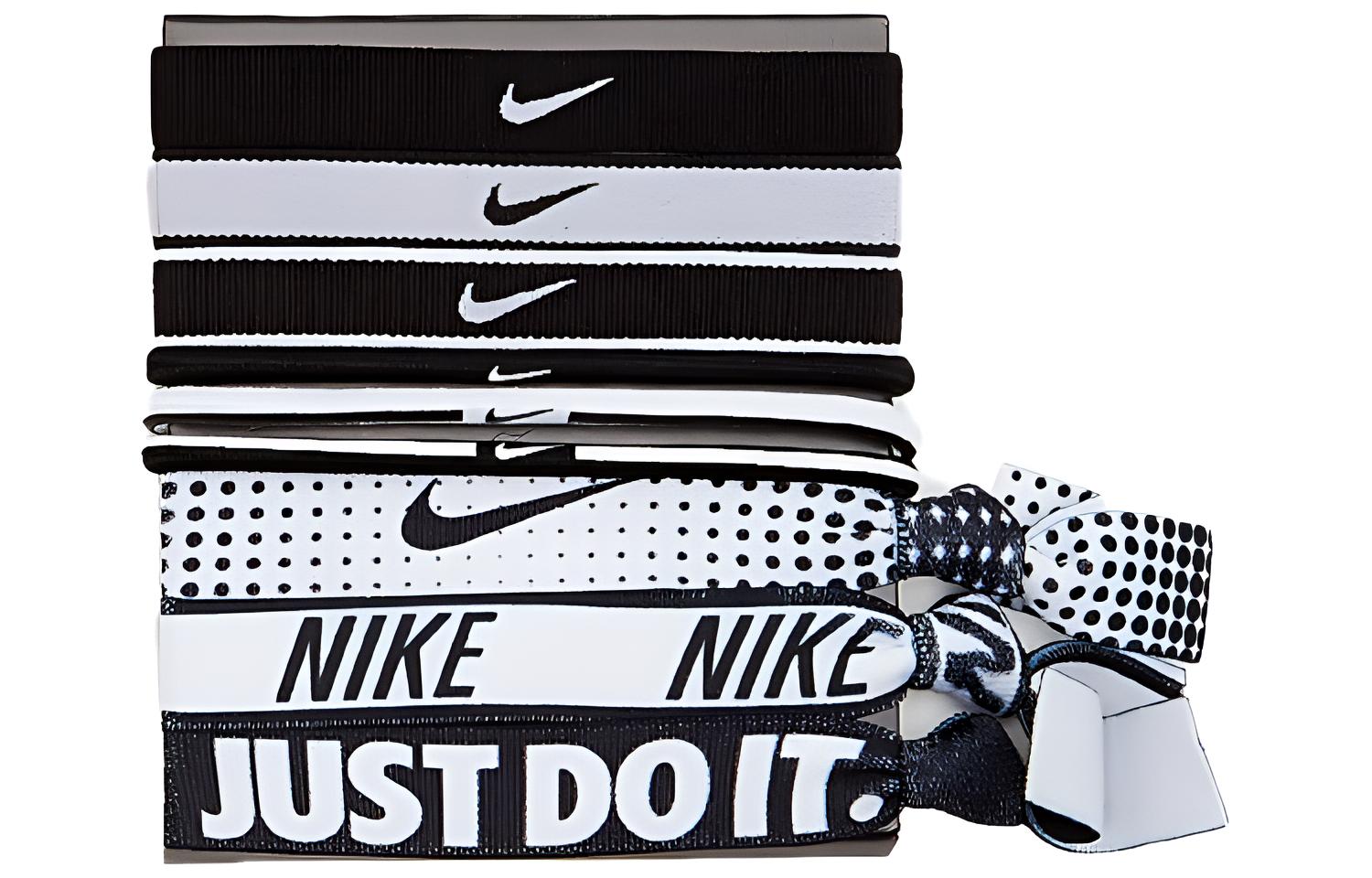 Резинка для волос Nike Mixed Ponytail Holder (черная)