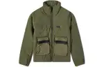 Nike Jackets Men's Green Stand Collar Moderate Other
