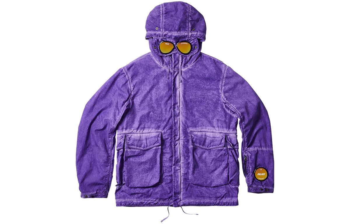 Куртка Palace x C.P. Company Shell Goggle Jacket (пурпурная)