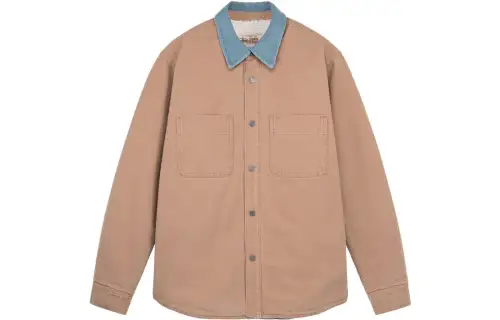 Stussy Jackets Unisex Brown Lapel Moderate Other