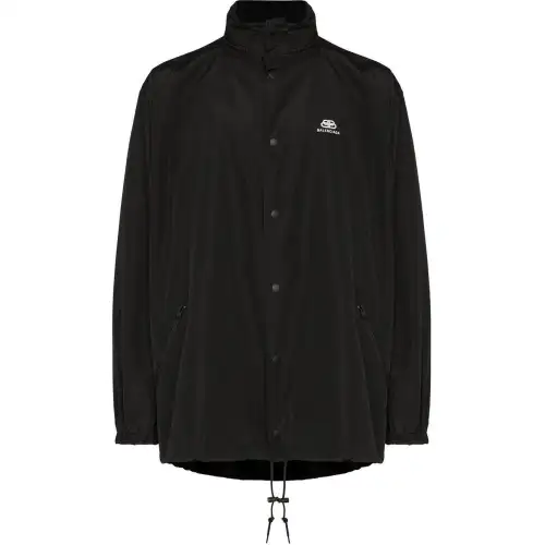 Balenciaga Jackets & Coats Loose Fit Men's Black