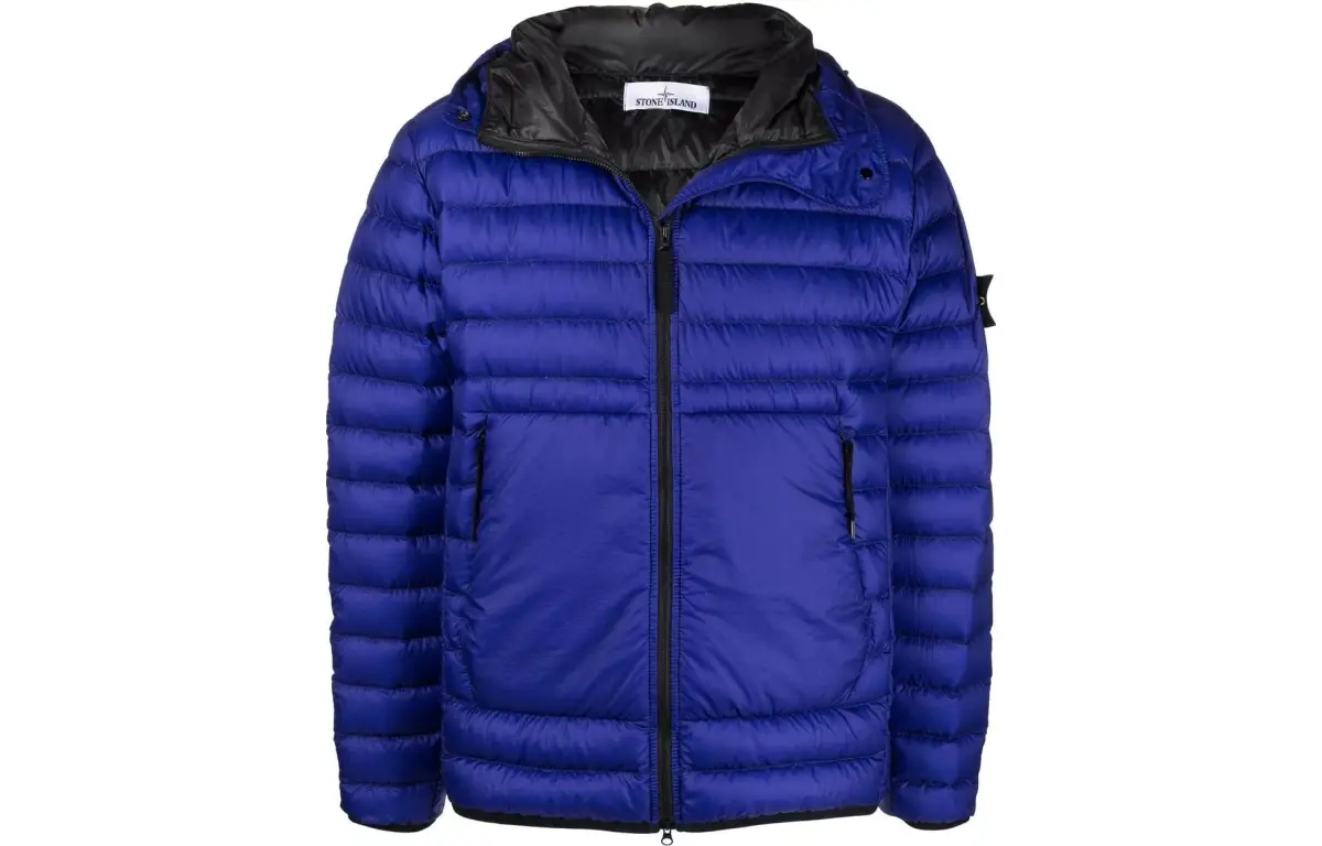 STONE ISLAND Jackets Men's Blue Hooded (Detachable) Moderate Other