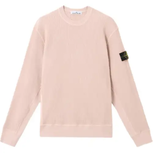 Stone Island Compass-Badge Crewneck Sweatshirt