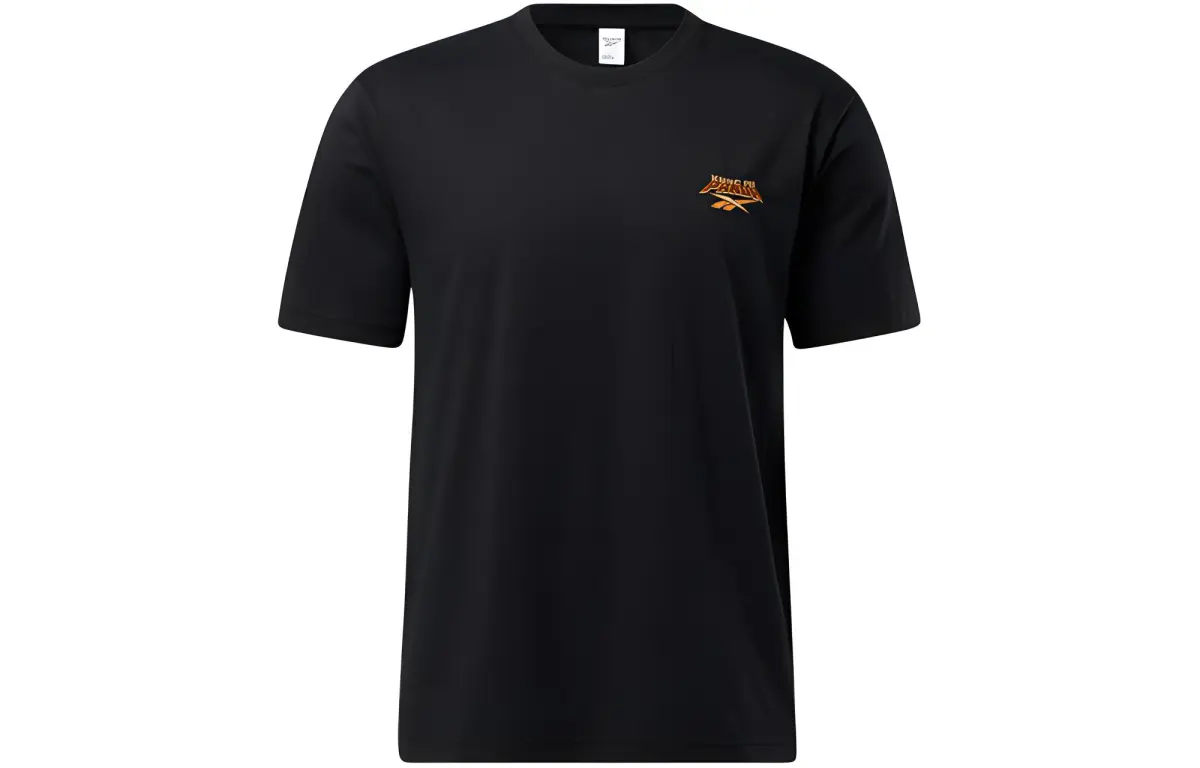 Reebok x KUNG FU PANDA Collaboration Kfp Ss Tee T Shirt Unisex Black